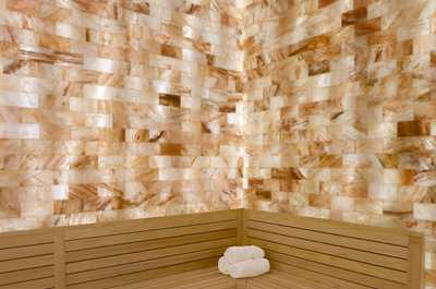 The Salt Room at the Wellness Club — 45 minutes here and you'll feel it for the rest of your stay