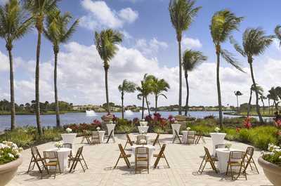 Open-air pavilion overlooking the water — the kind of spot where a quick rest turns into an hour