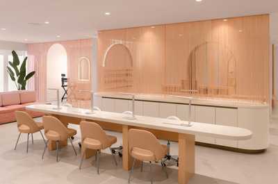 Nail treatments are part of the full Spa Boutique menu — squeeze one in between tee times