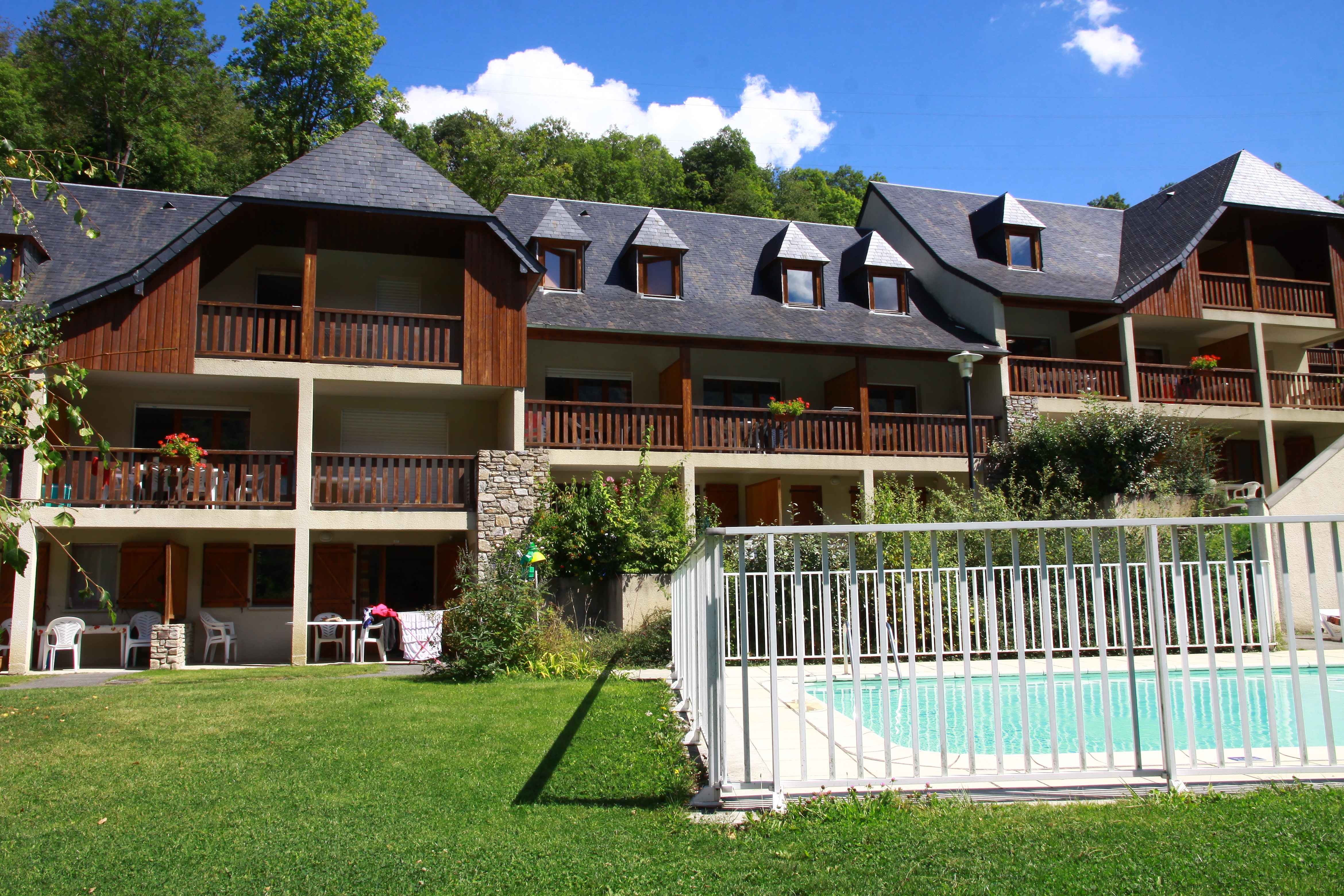 image The charming chalet-style architecture reflects the authentic Pyrenean setting, combining cozy alpine design with fully-equipped holiday comfort.