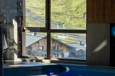 Cool off in the indoor pool after a day on the trails, open to all guests during opening hours.
