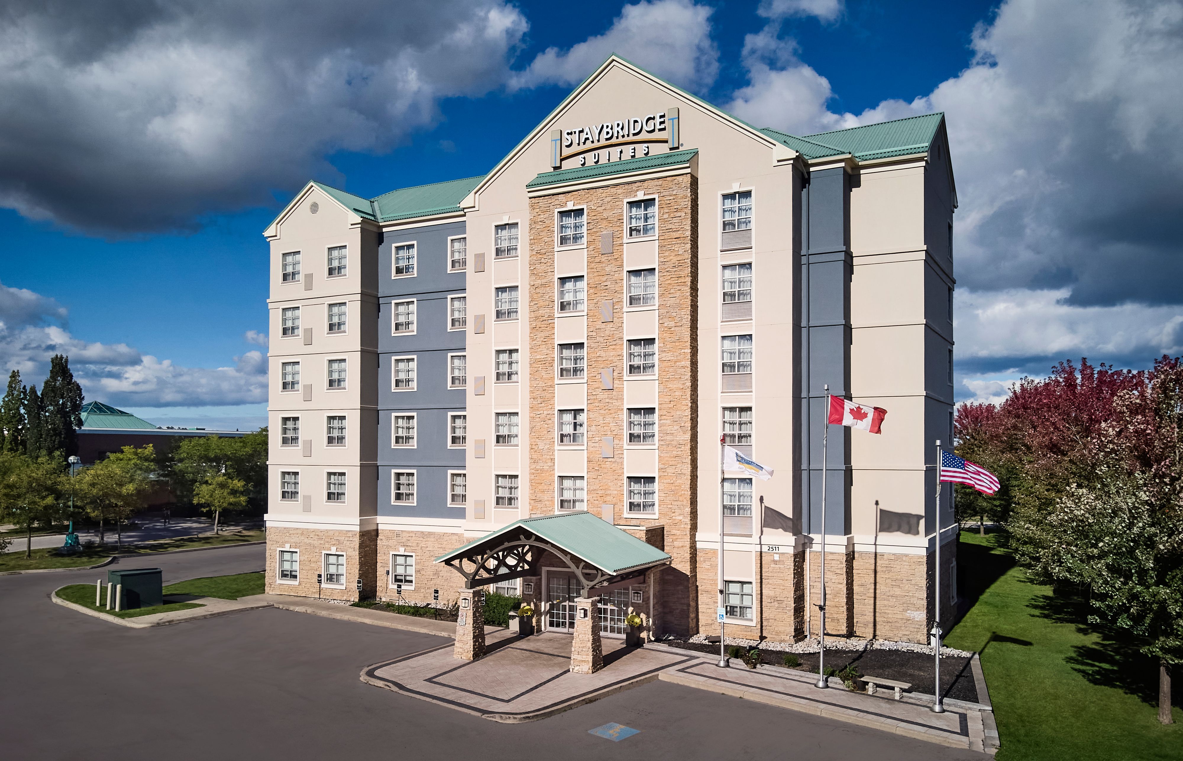 image Multi-storey property exterior with a well-maintained façade.