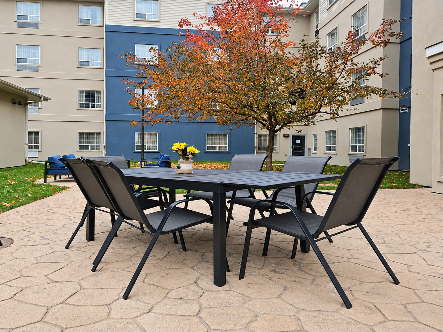 image Outdoor patio with gazebo, BBQ grill, and ample seating — your private retreat.