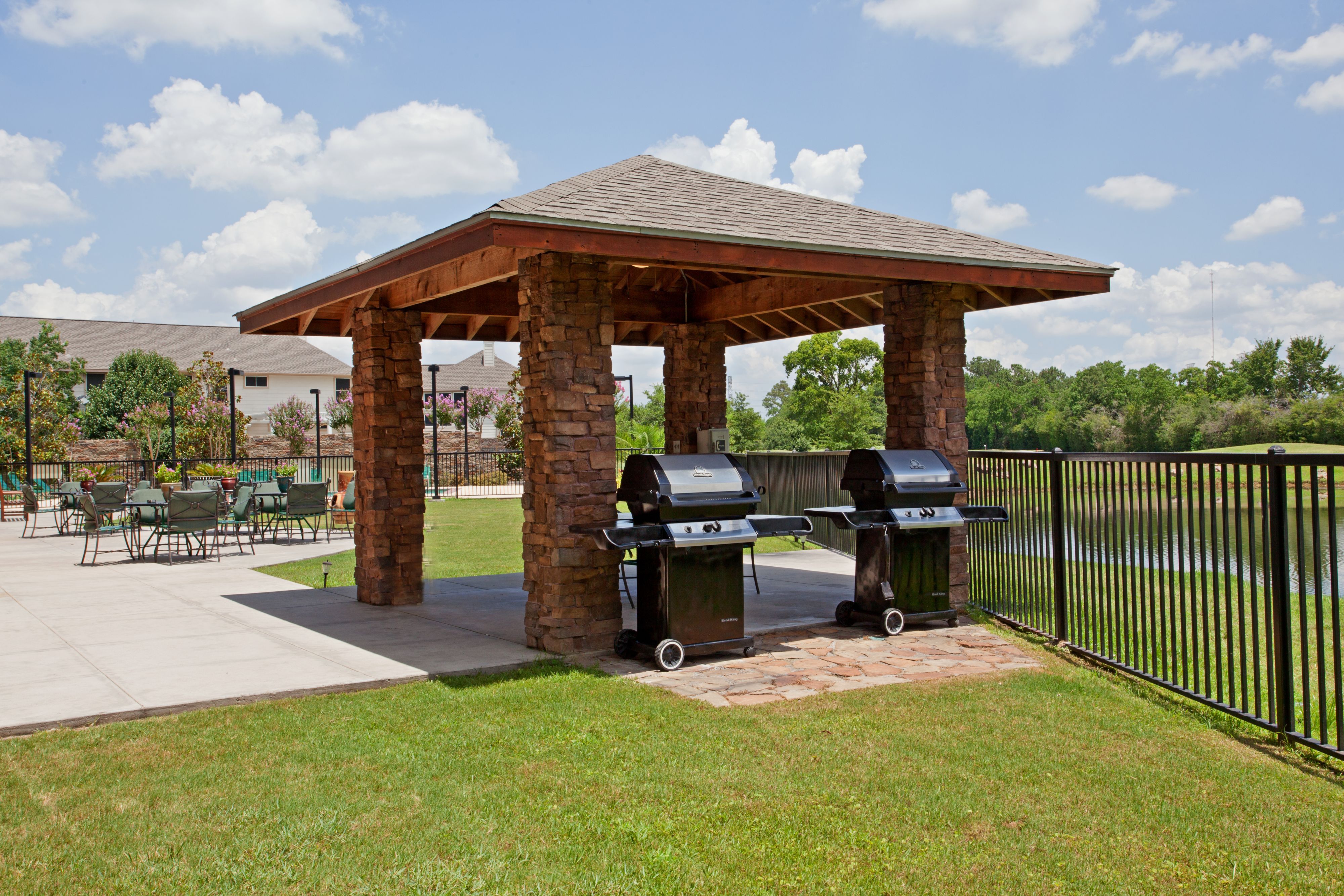 image Outdoor BBQ grill area for al fresco cooking during your stay.