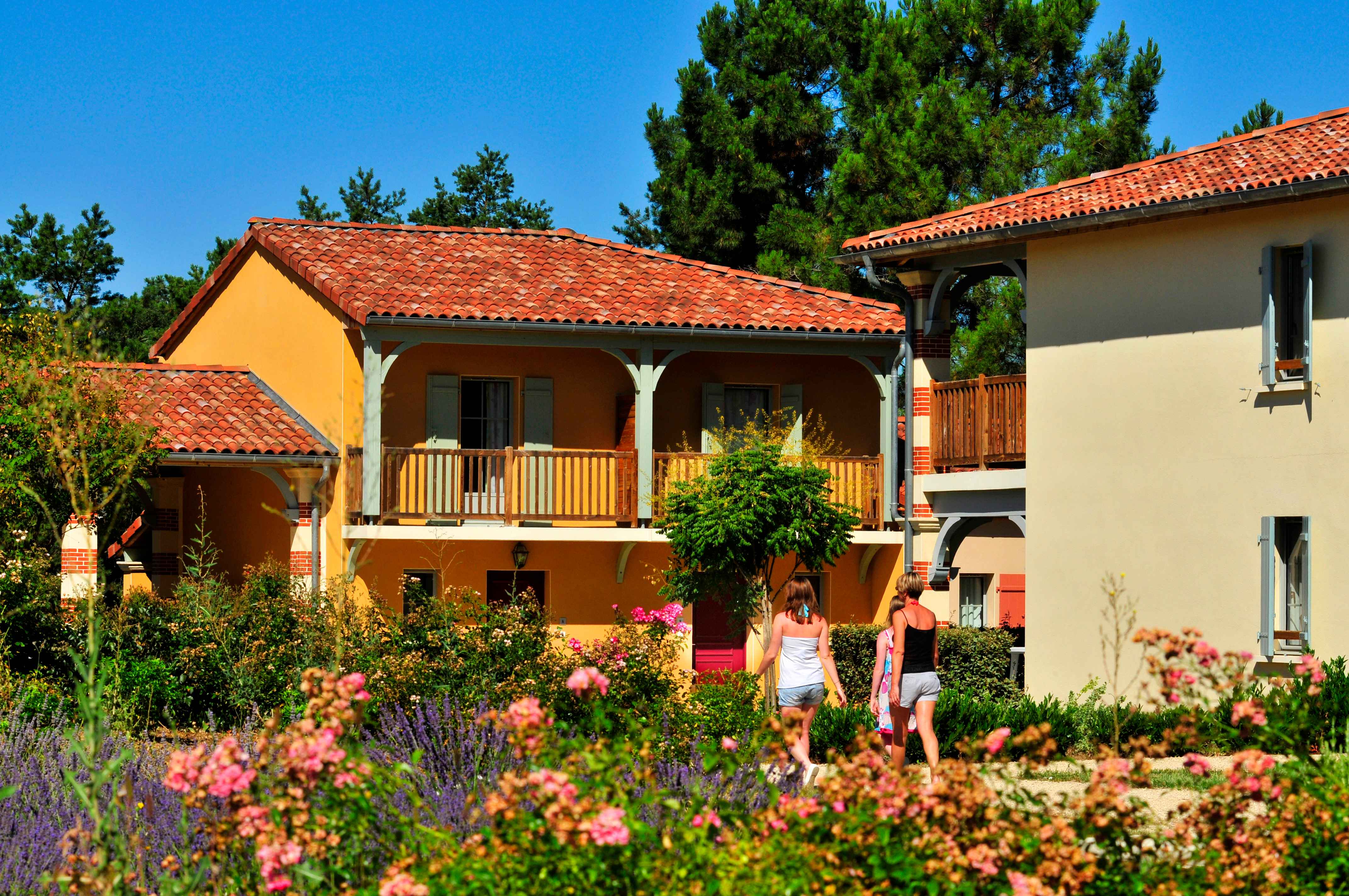 image Tree-lined paths through the park give kids room to roam while you take in the fresh Gascon air.