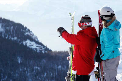 Our rental is great for skiers.
