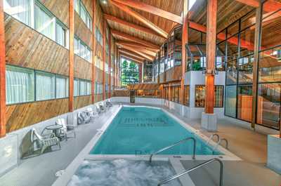 Relax and unwind in the luxurious indoor pool