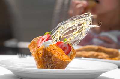 Indulge in delicious meals at the on-site restaurant
