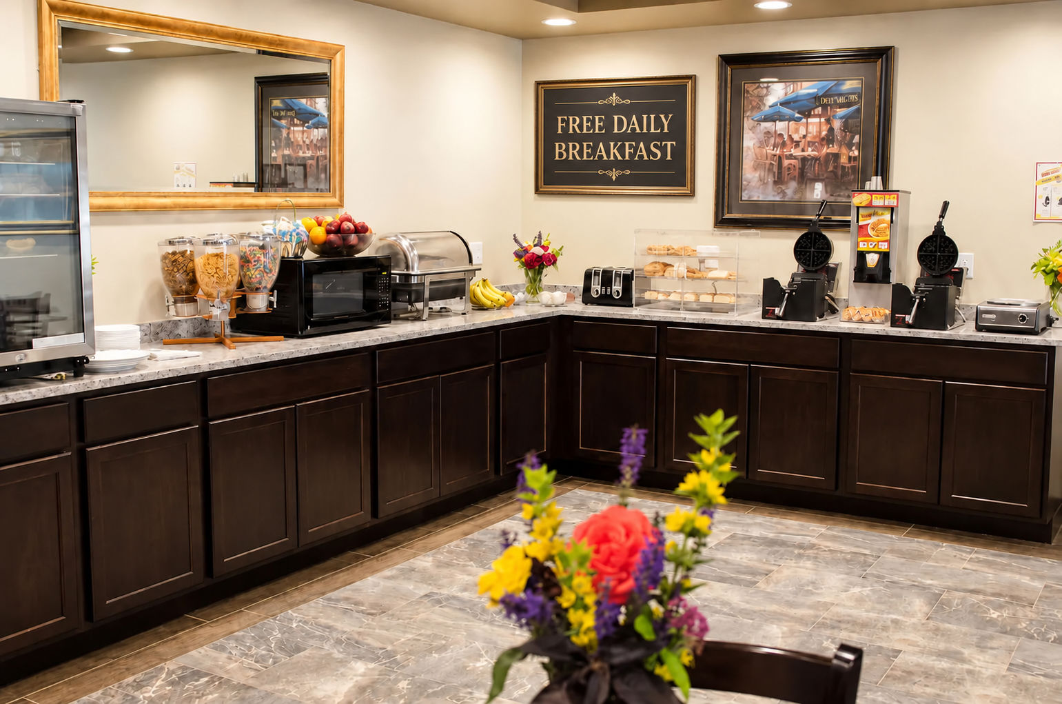 image Enjoy complimentary daily breakfast with your stay!